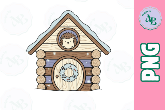 Download Winter Christmas Woodlands Hedgehog PNG - Woodlands Collection
