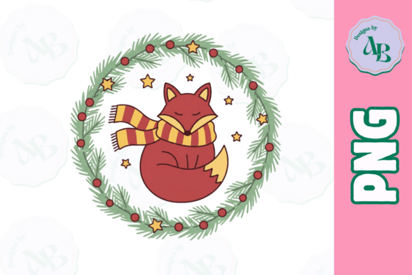 Download Cottagecore Woodlands Christmas Fox PNG - Woodlands Collection