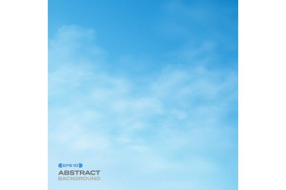 Download Abstract of Blue Sky with Clouds - Sky Collection