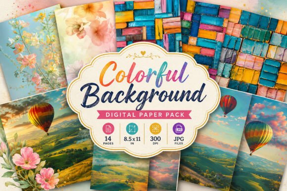 Download Hot Air Balloon Sky Landscape Background - Premium Resources